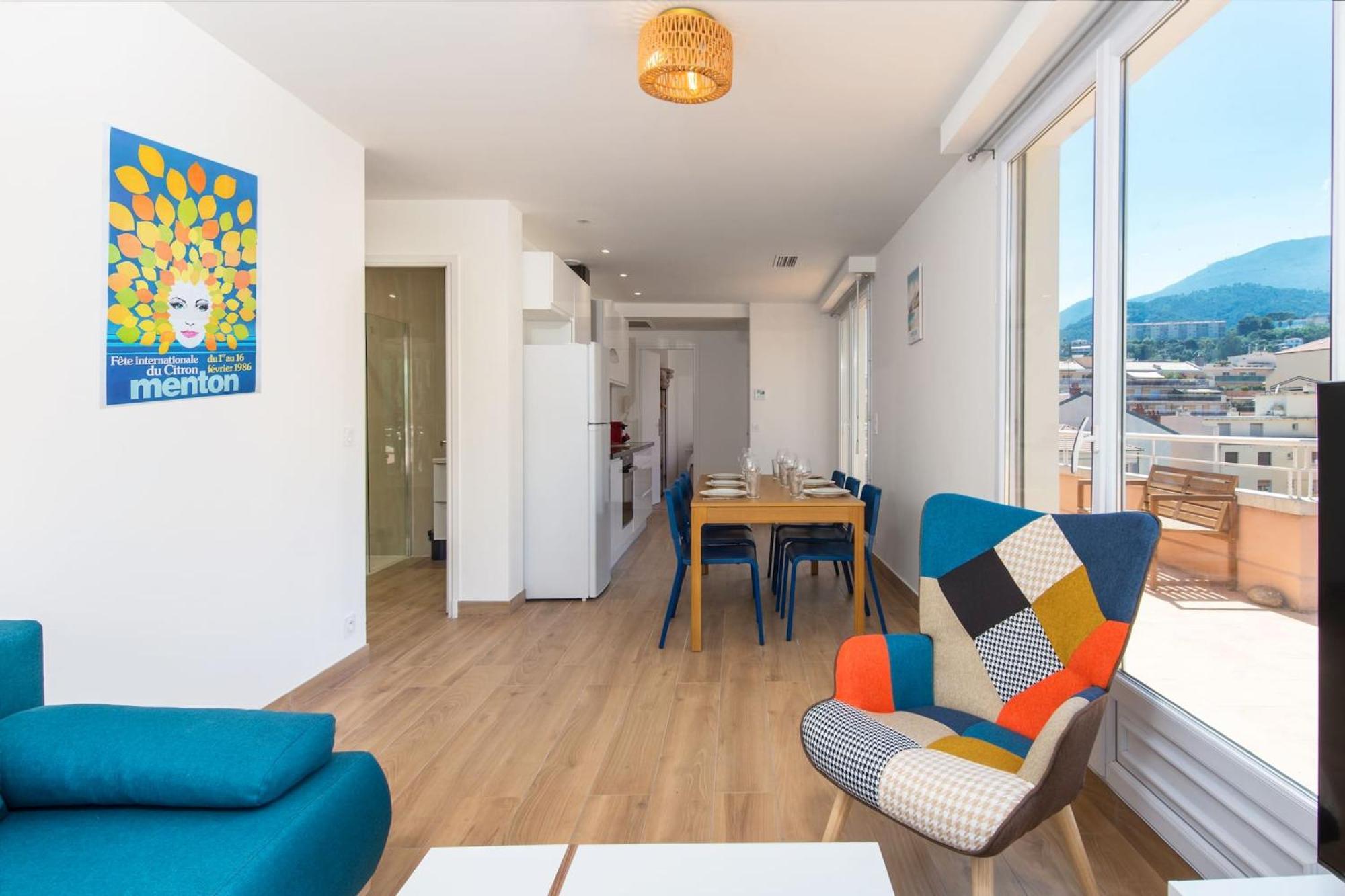 Gloria Marris Apartment ม็องตง ภายนอก รูปภาพ